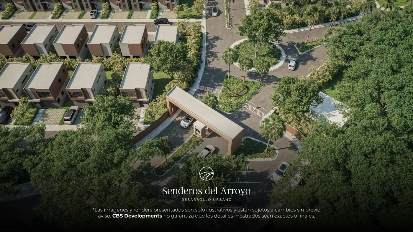 Senderos del Arroyo | Casas de 3 Habitaciones en Santo Domingo Norte — fotografía 3