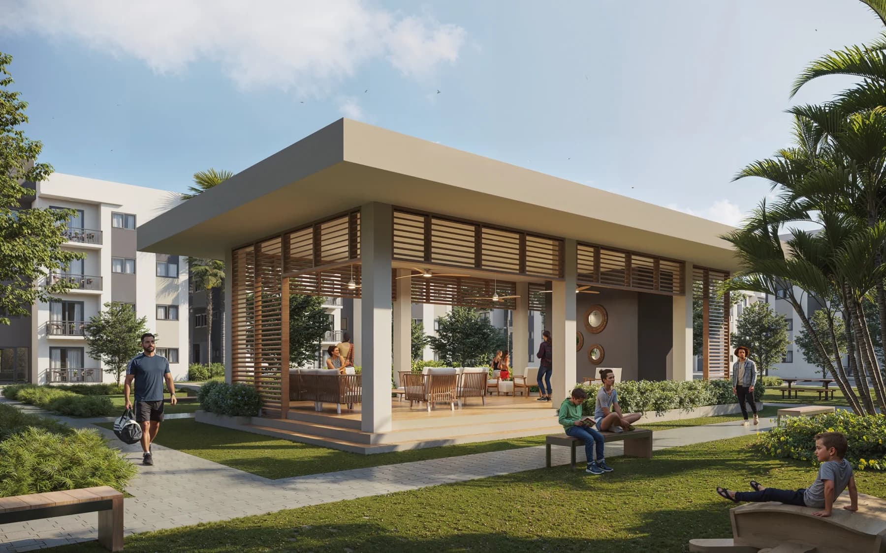 Apartamentos en Brisas de las Colinas VII, San Luis 3 habitaciones en Santo Domingo Este — fotografía 9