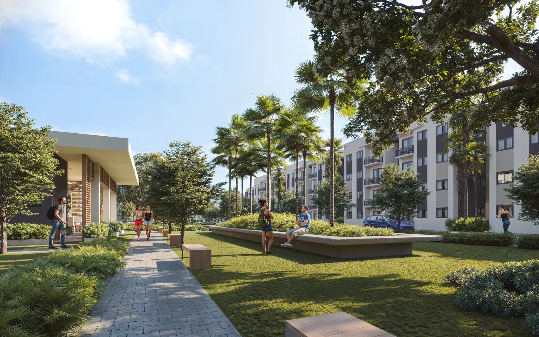 Apartamentos en Brisas de las Colinas VII, San Luis 3 habitaciones en Santo Domingo Este — fotografía 5