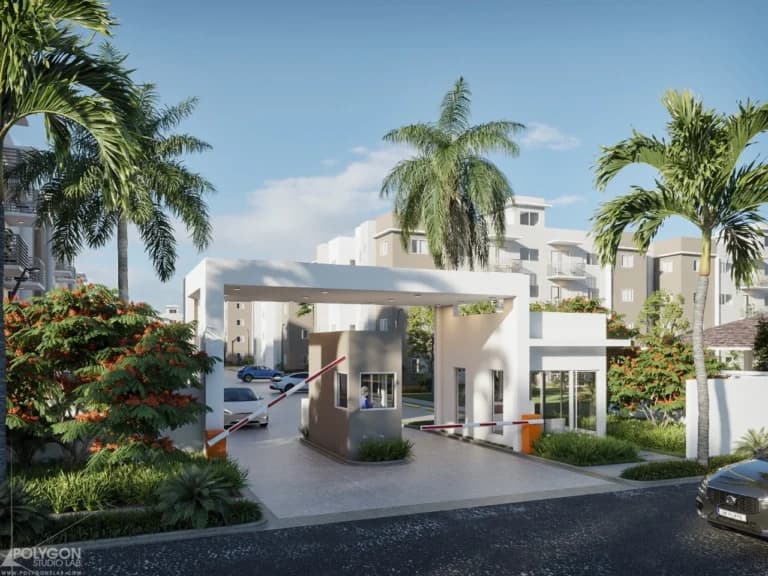 Apartamentos en Ciudad Juan Bosch con Bono Vivienda | La Marquesa Residences II desde US$69,800