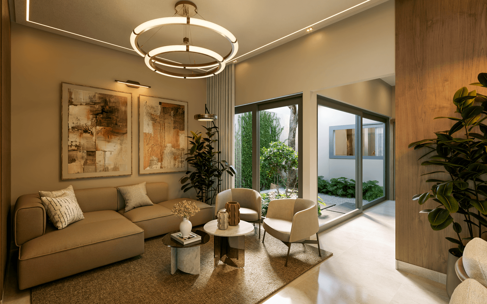 Ecos Yard: Casas de 3 Habitaciones con Patio en la Av. Ecológica, Santo Domingo Este — fotografía 3