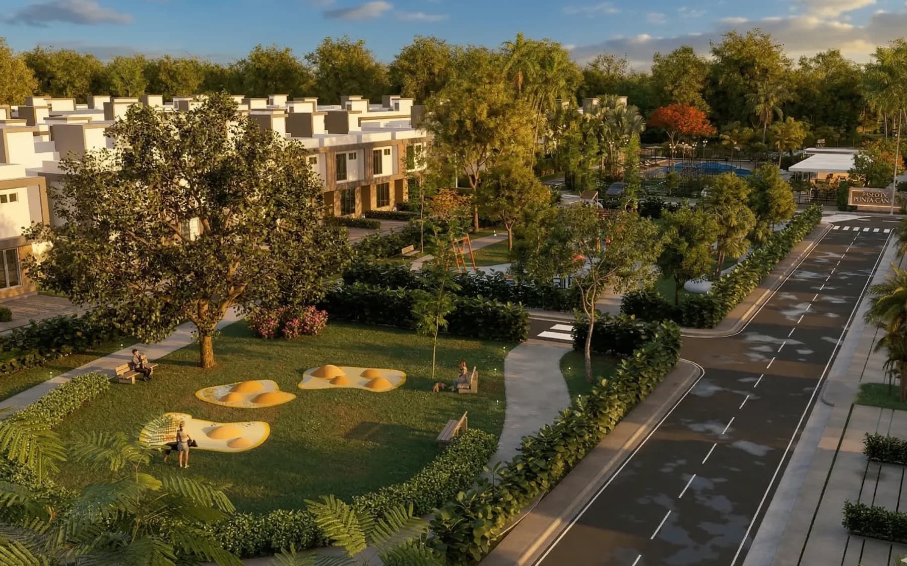 Paseo de Punta Cana | Townhouses y Dúplex de 2 y 3 Habitaciones — fotografía 11