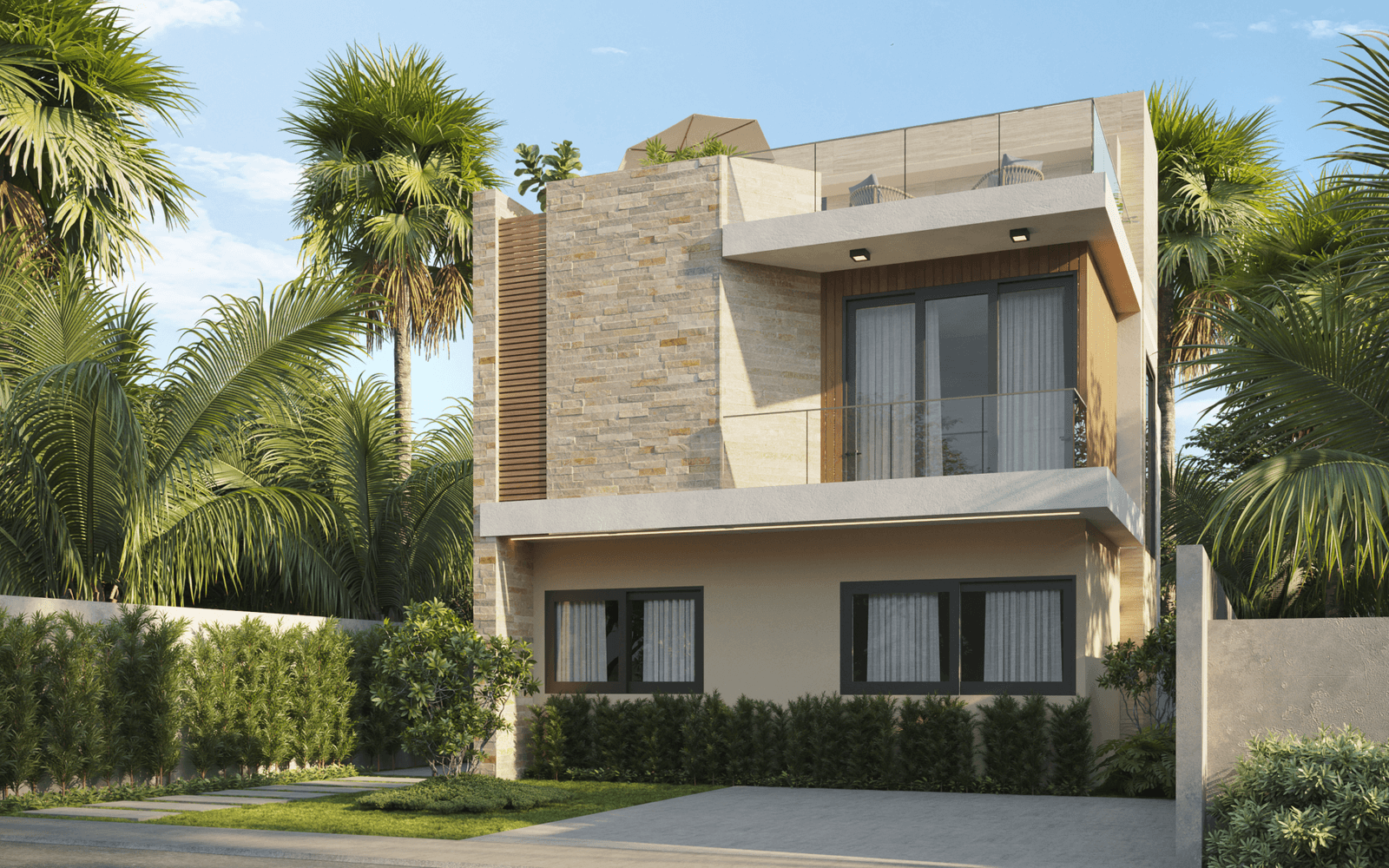 Villas en Boca Chica Cerca de la Playa | 4 Habitaciones, Patio y 2 Parqueos — fotografía 7
