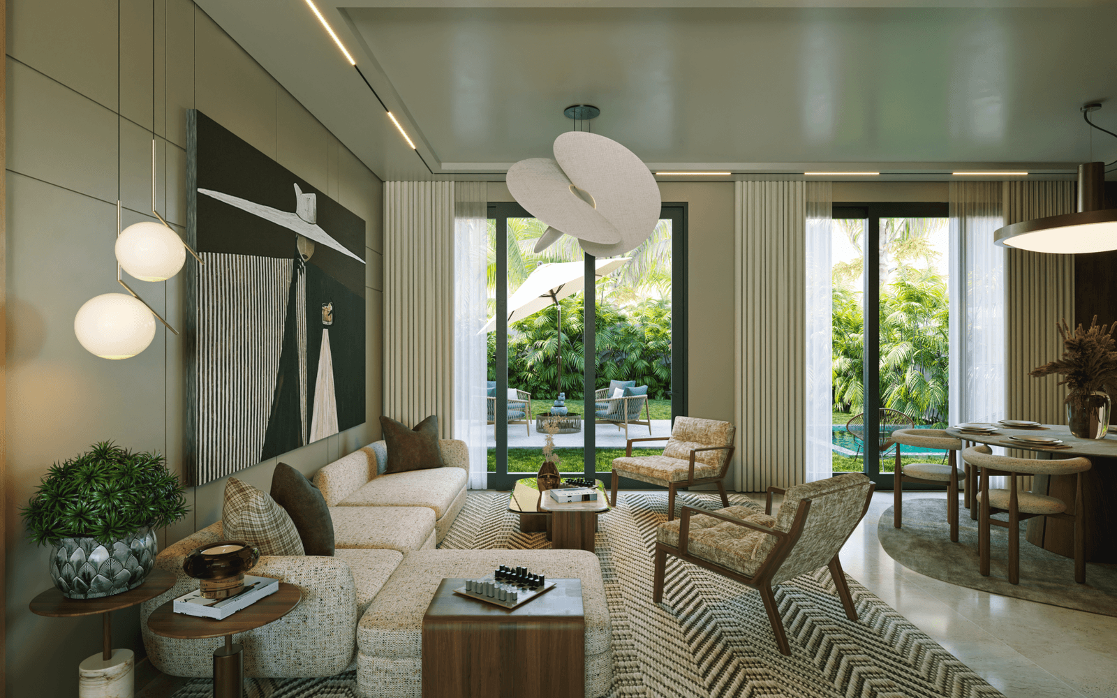 Villas en Boca Chica Cerca de la Playa | 4 Habitaciones, Patio y 2 Parqueos — fotografía 4